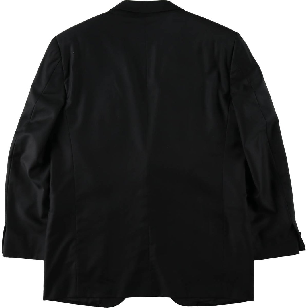 Ermenegildo Zegna Peak Lapel Wool Tailored Jacket, Men's Size L (approx.) wool black type Vintage Second Hand