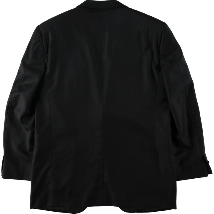 Ermenegildo Zegna Peak Lapel Wool Tailored Jacket, Men's Size L (approx.) wool black type Vintage Second Hand