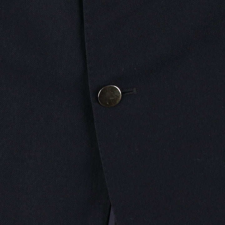 St Michael Blazer Tailored Jacket Men's XL (approx.) wool navy blue type Vintage Second Hand