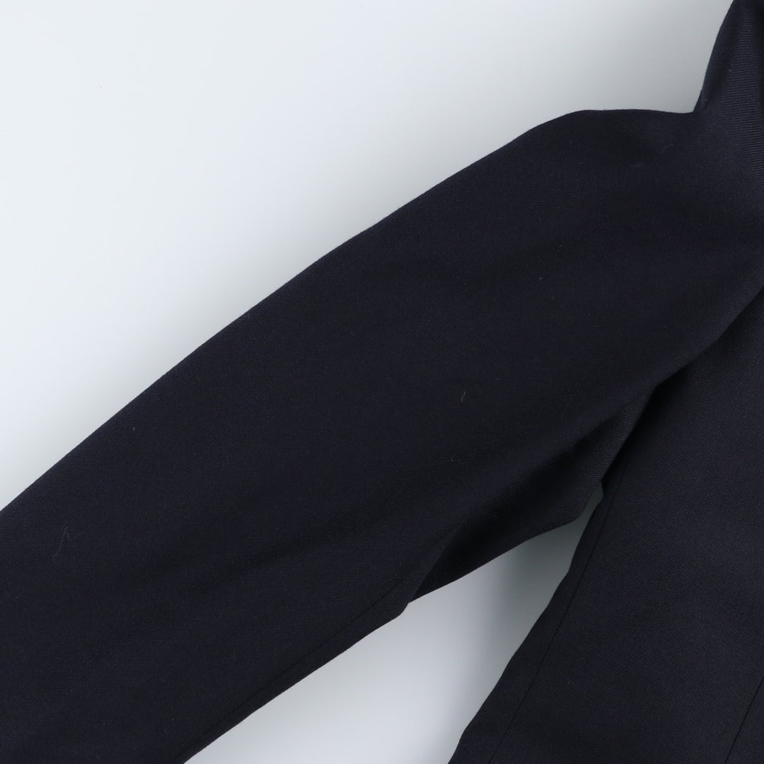 St Michael Blazer Tailored Jacket Men's XL (approx.) wool navy blue type Vintage Second Hand