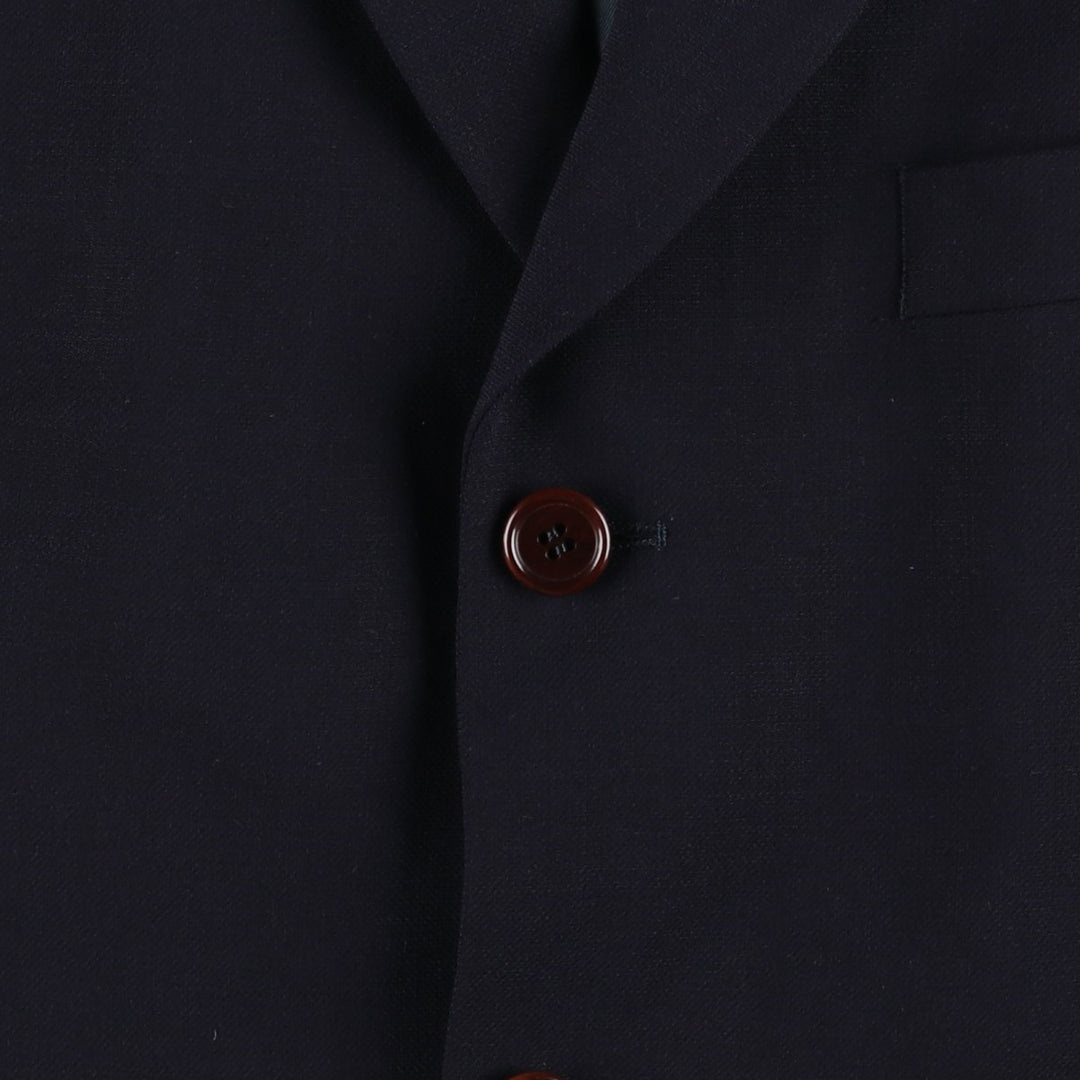 Marks & Spencer wool tailored jacket, made in England, men's size M equivalent. wool navy blue type Vintage Second Hand