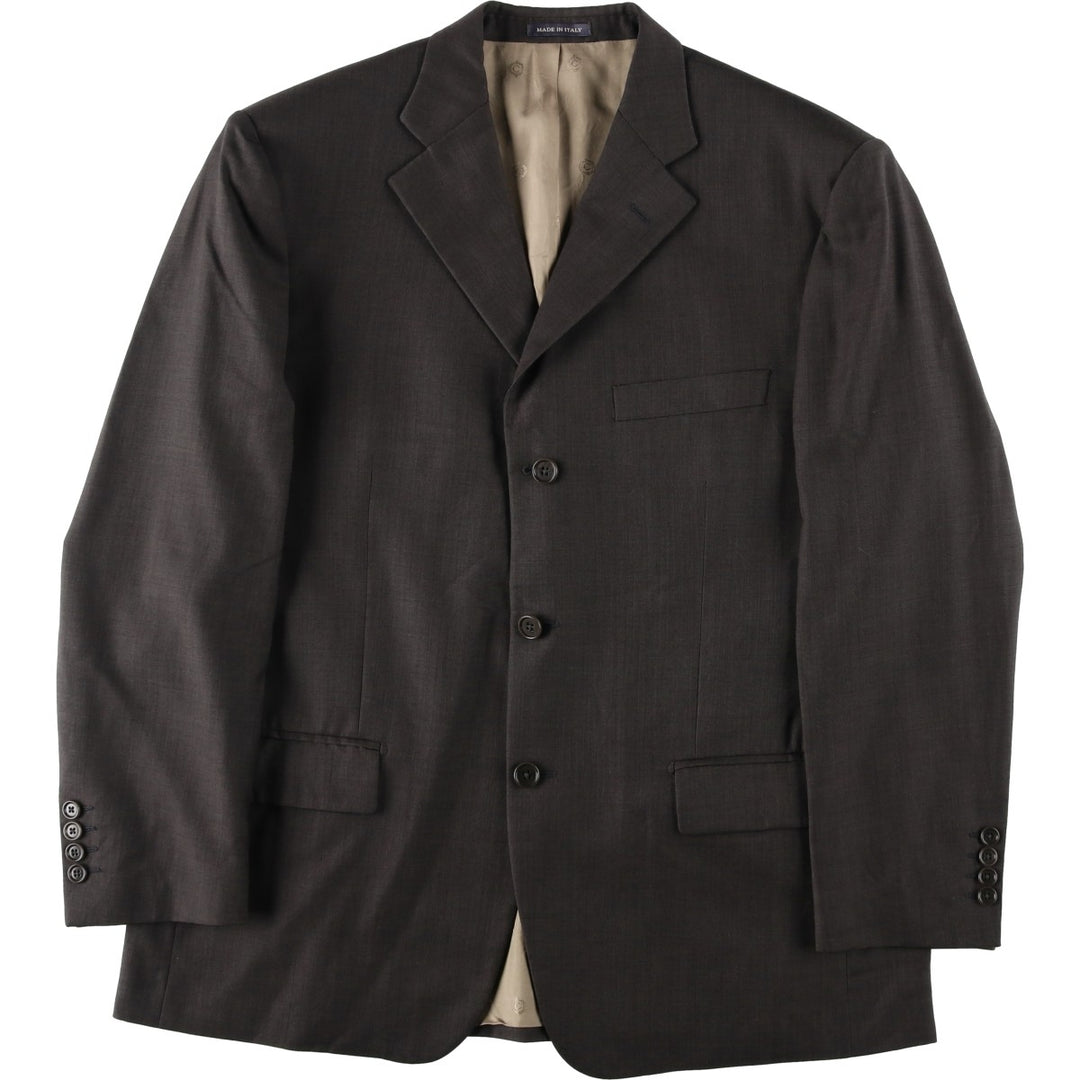 Marks and Spencer Collezione wool tailored jacket, made in Italy, men's size L equivalent. wool gray type Vintage Second Hand