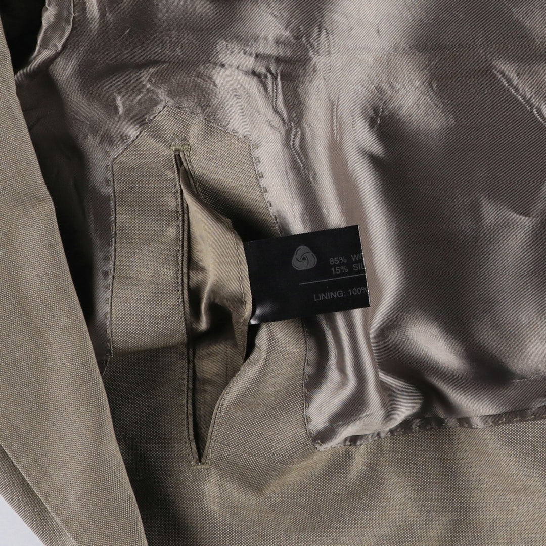 Balmain HOMME wool tailored jacket, men's size M equivalent. wool Beige type Vintage Second Hand