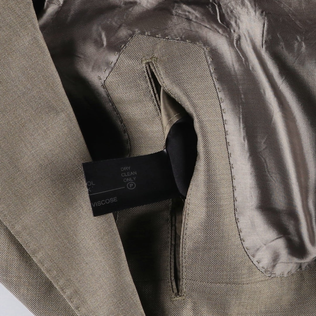 Balmain HOMME wool tailored jacket, men's size M equivalent. wool Beige type Vintage Second Hand