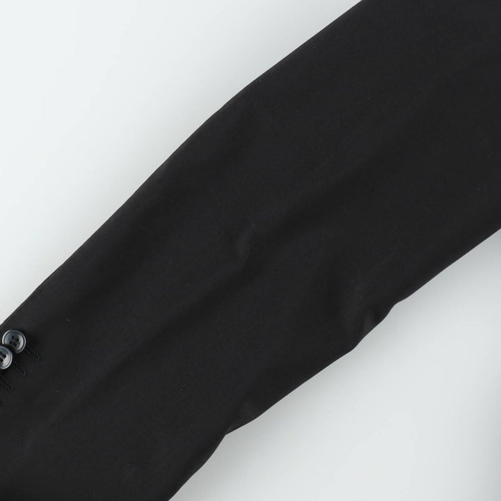 Hugo Boss Stretch Wool Tailored Jacket, Men's Size M (approx.) wool black type Vintage Second Hand