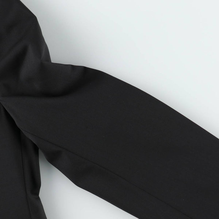 Hugo Boss Stretch Wool Tailored Jacket, Men's Size M (approx.) wool black type Vintage Second Hand