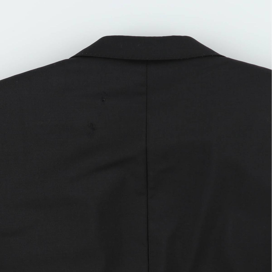 Hugo Boss Stretch Wool Tailored Jacket, Men's Size M (approx.) wool black type Vintage Second Hand