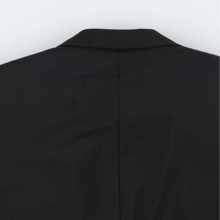 Hugo Boss Stretch Wool Tailored Jacket, Men's Size M (approx.) wool black type Vintage Second Hand