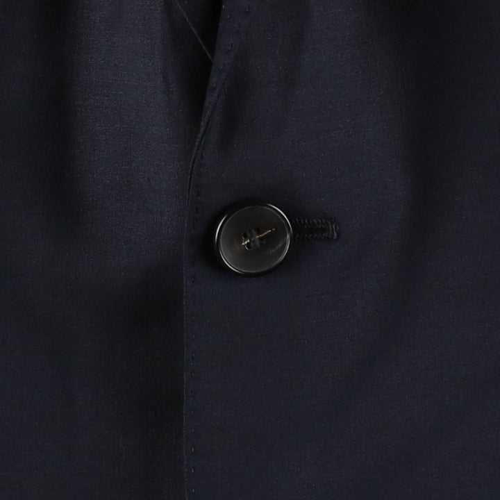 Hugo Boss Stretch Wool Tailored Jacket, Men's Size L (approx.) wool navy blue type Vintage Second Hand