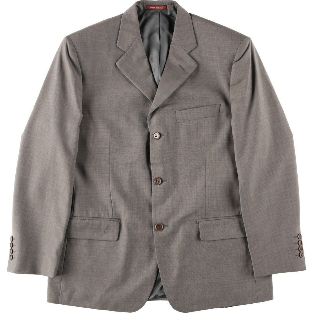 Marks & Spencer ITALIAN wool tailored jacket, made in Italy, men's size S equivalent. wool gray type Vintage Second Hand