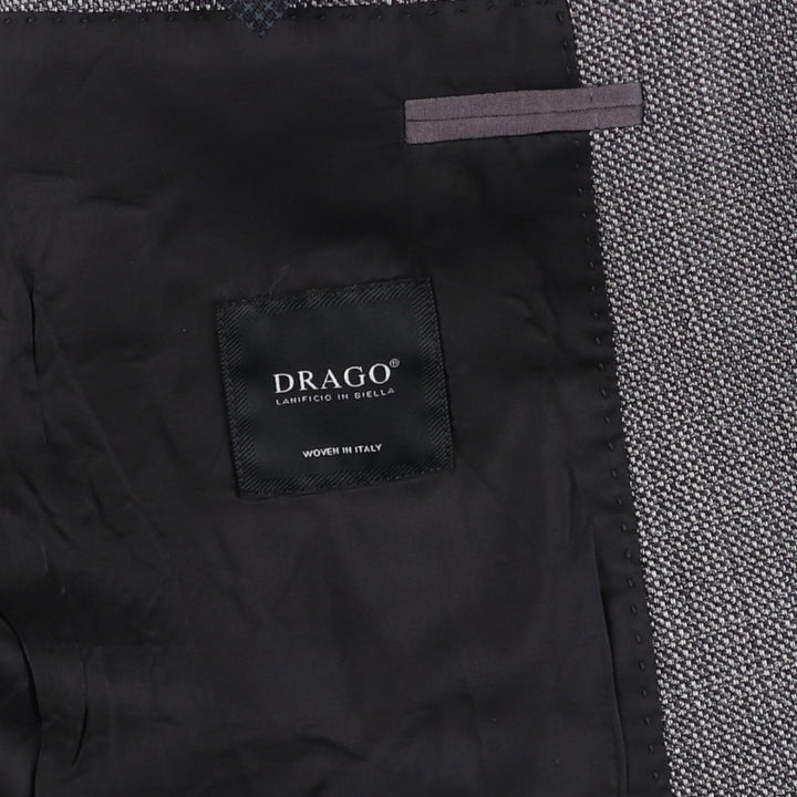 Hugo Boss wool tailored jacket, men's size L wool gray type Vintage Second Hand