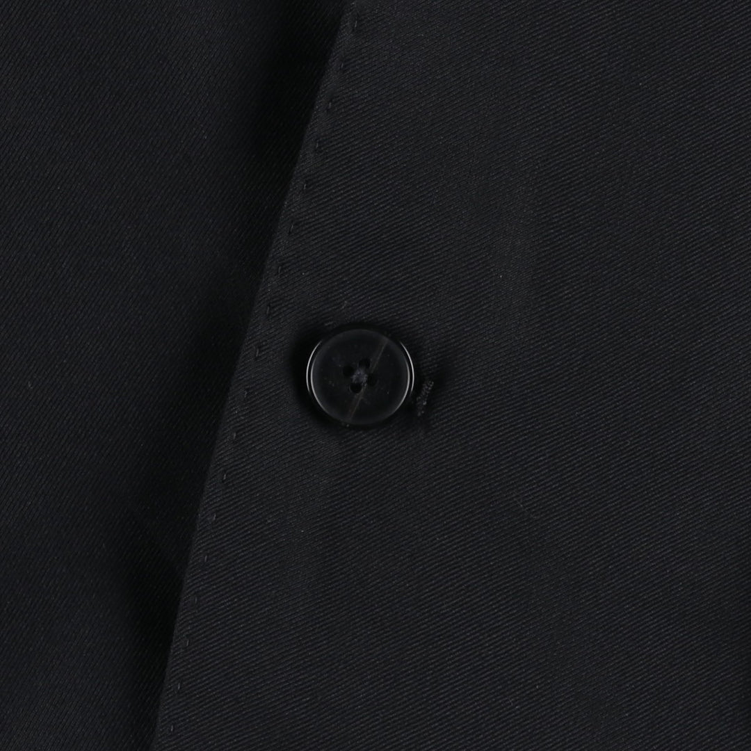 BARBOLINI Wool Tailored Jacket, Made in Italy, Men's Size M (approx.) wool black type Vintage Second Hand