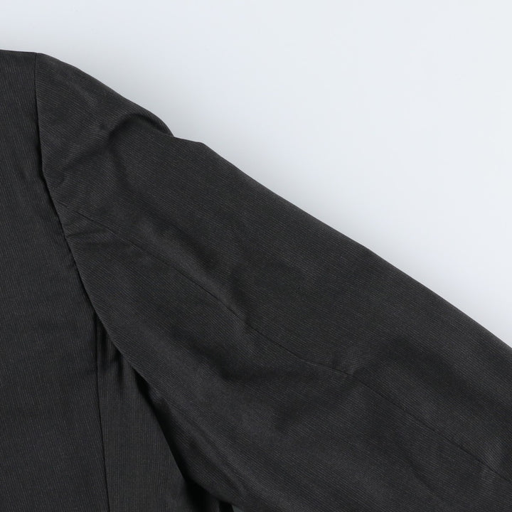Donna Karan wool tailored jacket, made in Italy, men's size XL. wool gray type Vintage Second Hand