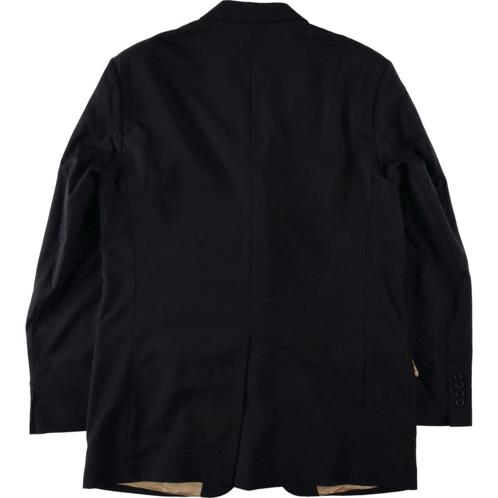 MARLANE Wool Tailored Jacket, Made in Italy, Men's Size M (approx.) wool black type Vintage Second Hand