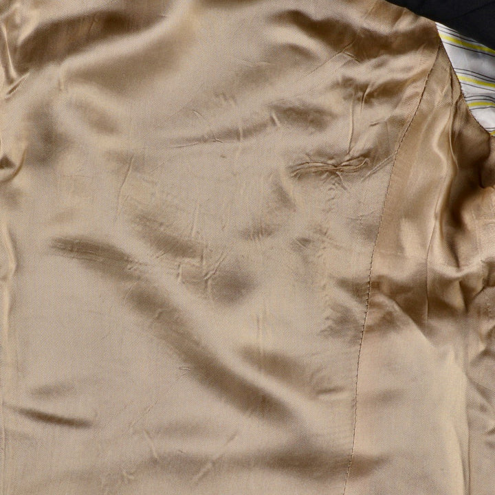 MARLANE Wool Tailored Jacket, Made in Italy, Men's Size M (approx.) wool black type Vintage Second Hand