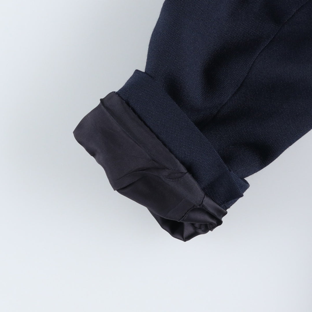 Handwick Clothes Blazer Tailored Jacket, Men's Size L (approx.) unclear navy blue type Vintage Second Hand