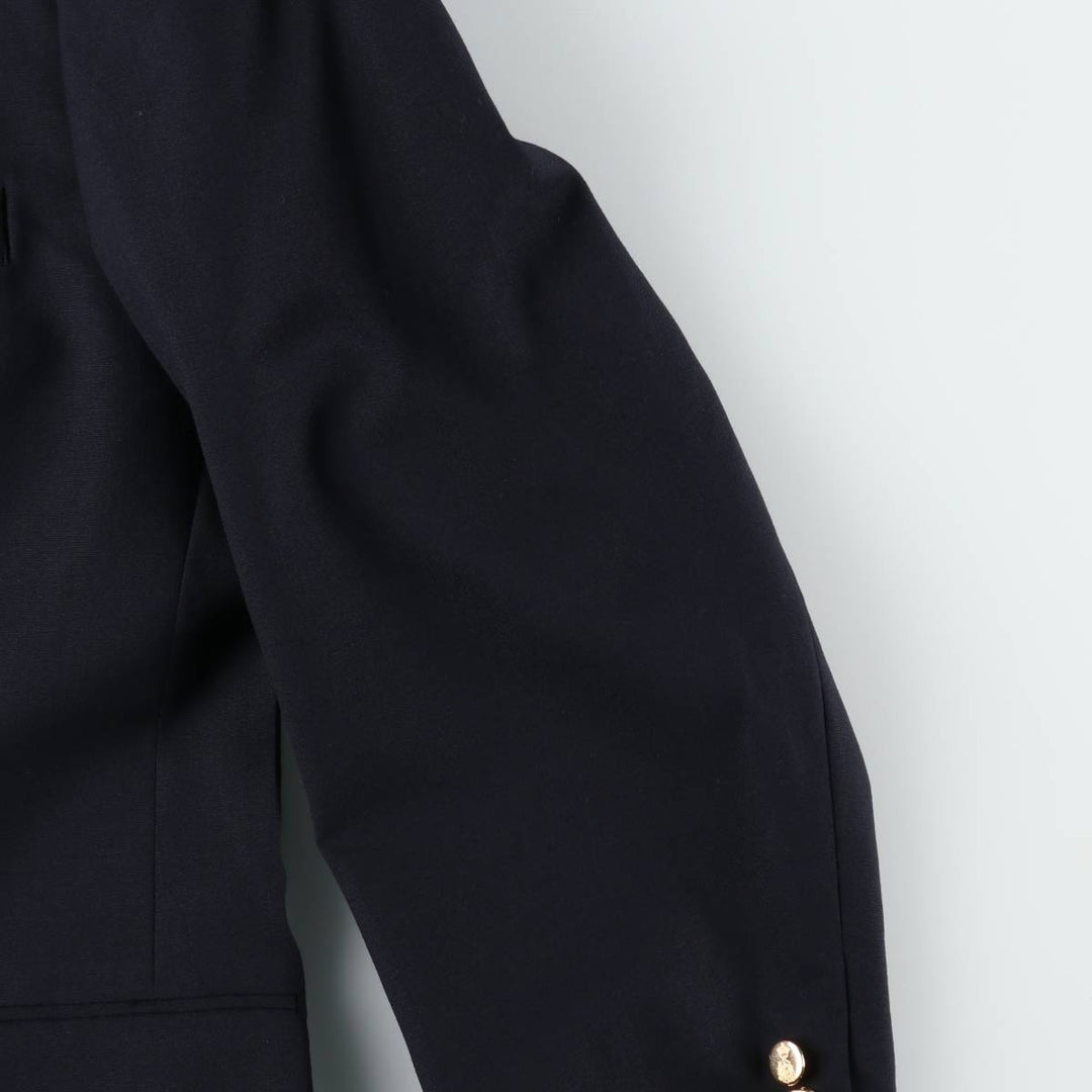 Savile Row Plain Blazer Tailored Jacket, Men's Size XL (approx.) wool navy blue type Vintage Second Hand