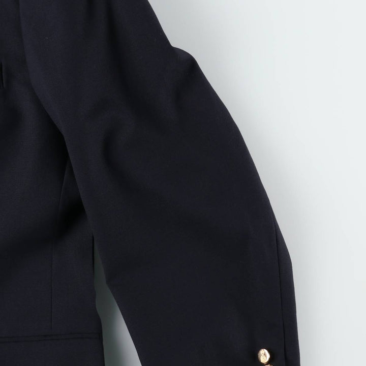 Savile Row Plain Blazer Tailored Jacket, Men's Size XL (approx.) wool navy blue type Vintage Second Hand