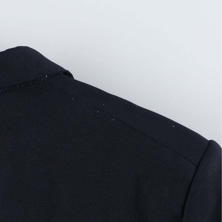 David Kerr blazer, tailored jacket, made in West Germany, men's size M. unclear navy blue type Vintage Second Hand