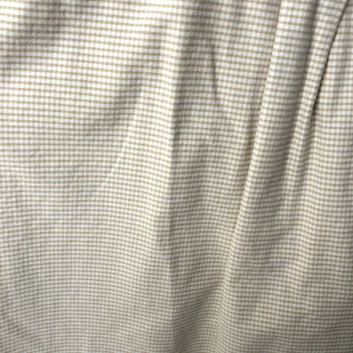 90'S GAP Old Gap Short Sleeve Button Down Check Shirt Men's L Size Vintage cotton white type Vintage Second Hand