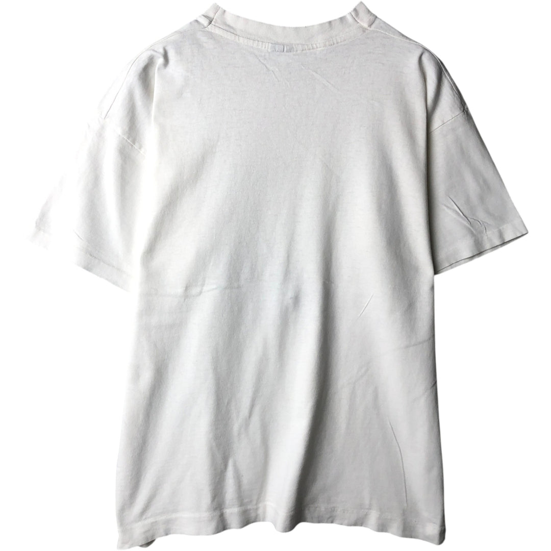 90'S Screen Stars ALPINA Advertising T-shirt, Men's Size M (approx.), Vintage cotton white type Vintage Second Hand