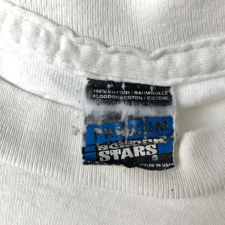90'S Screen Stars ALPINA Advertising T-shirt, Men's Size M (approx.), Vintage cotton white type Vintage Second Hand