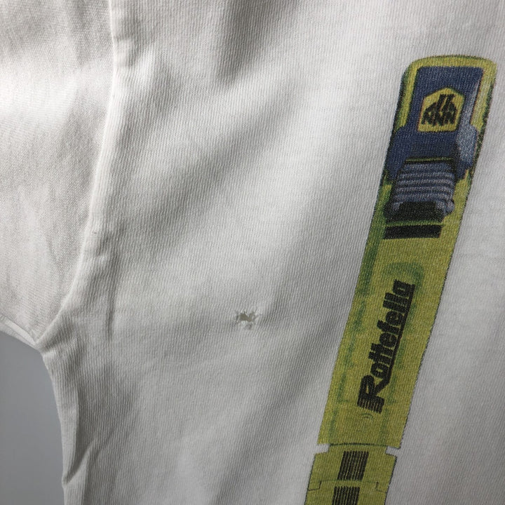 90'S Screen Stars ALPINA Advertising T-shirt, Men's Size M (approx.), Vintage cotton white type Vintage Second Hand