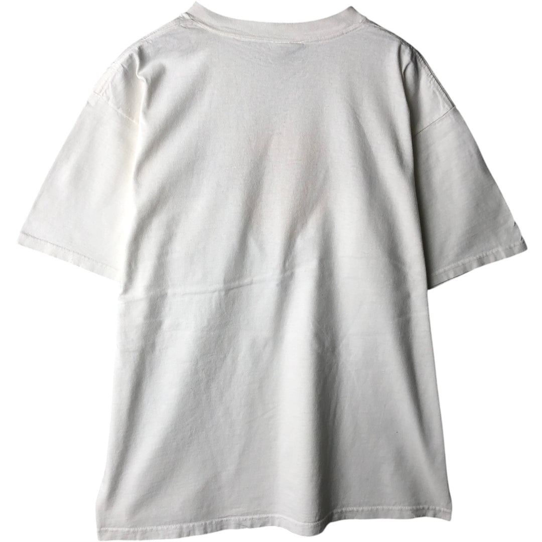 HARD ROCK CAFE Hard Rock Cafe Advertising T-shirt Made in USA Men's L size cotton white type Vintage Second Hand