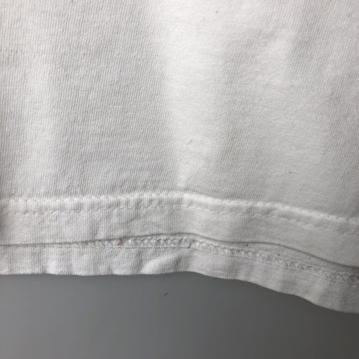 HARD ROCK CAFE Hard Rock Cafe Advertising T-shirt Made in USA Men's L size cotton white type Vintage Second Hand