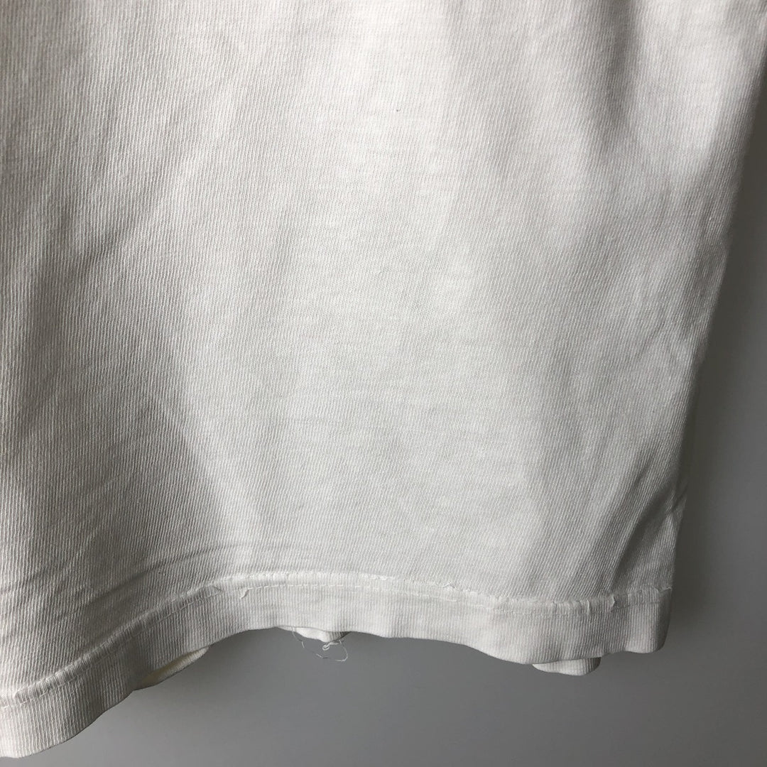 Big size 90'S Budweiser advertising T-shirt, men's equivalent to XXXL, vintage. unclear white type Vintage Second Hand