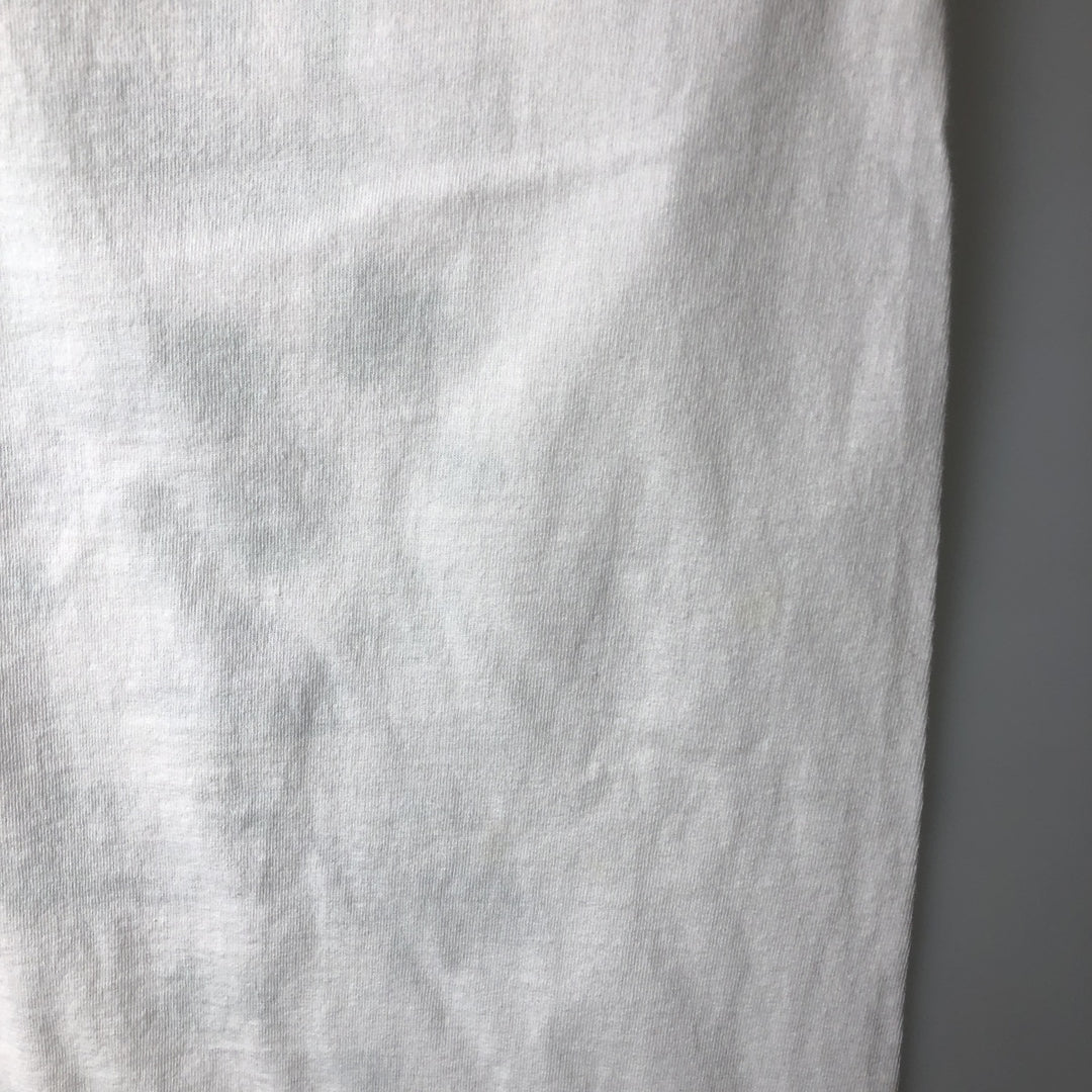 Gildan Bud Light Advertising T-Shirt, Men's Size XL (approx.) cotton white type Vintage Second Hand