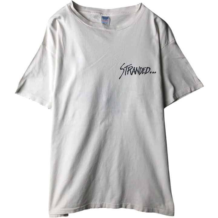 80'S SUGAR CREEK BUDWEISER Advertising T-Shirt, Made in USA, Men's XXL equivalent, Vintage cotton white type Vintage Second Hand