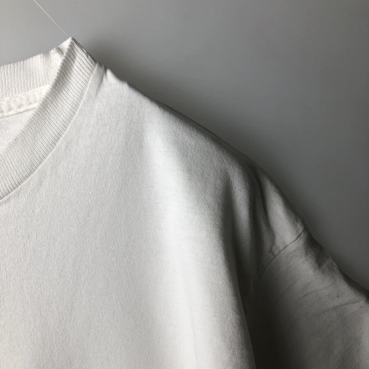 80'S SUGAR CREEK BUDWEISER Advertising T-Shirt, Made in USA, Men's XXL equivalent, Vintage cotton white type Vintage Second Hand