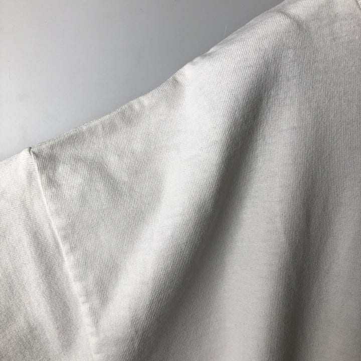 80'S SUGAR CREEK BUDWEISER Advertising T-Shirt, Made in USA, Men's XXL equivalent, Vintage cotton white type Vintage Second Hand