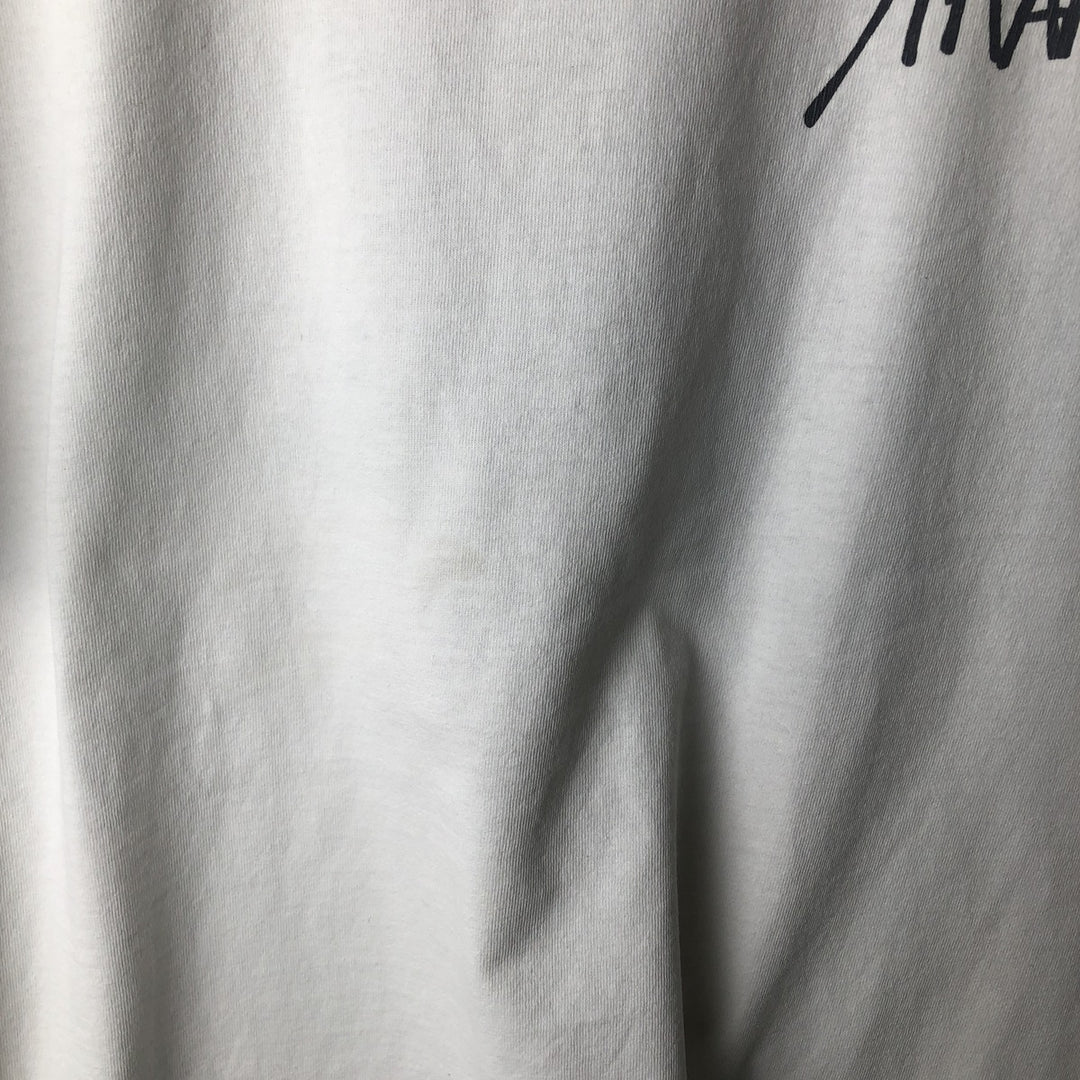 80'S SUGAR CREEK BUDWEISER Advertising T-Shirt, Made in USA, Men's XXL equivalent, Vintage cotton white type Vintage Second Hand