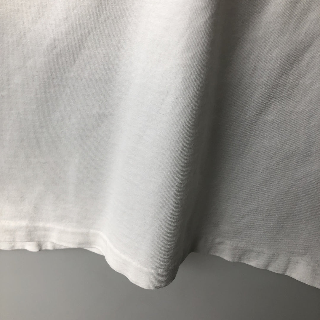 80'S SUGAR CREEK BUDWEISER Advertising T-Shirt, Made in USA, Men's XXL equivalent, Vintage cotton white type Vintage Second Hand
