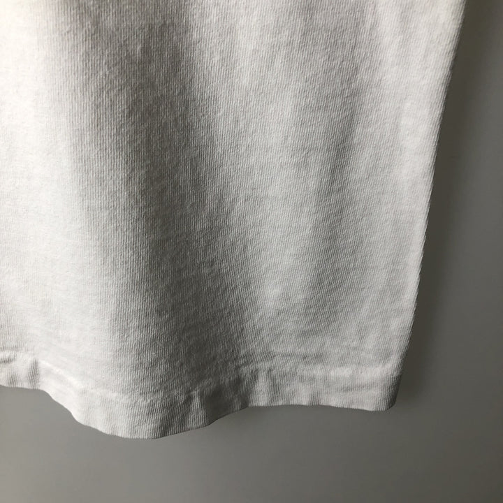 80'S SUGAR CREEK BUDWEISER Advertising T-Shirt, Made in USA, Men's XXL equivalent, Vintage cotton white type Vintage Second Hand