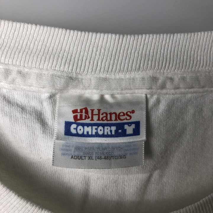 2000'S Hanes Nokia T-Mobile advertising T-shirt, men's size XL (approx.) cotton white type Vintage Second Hand
