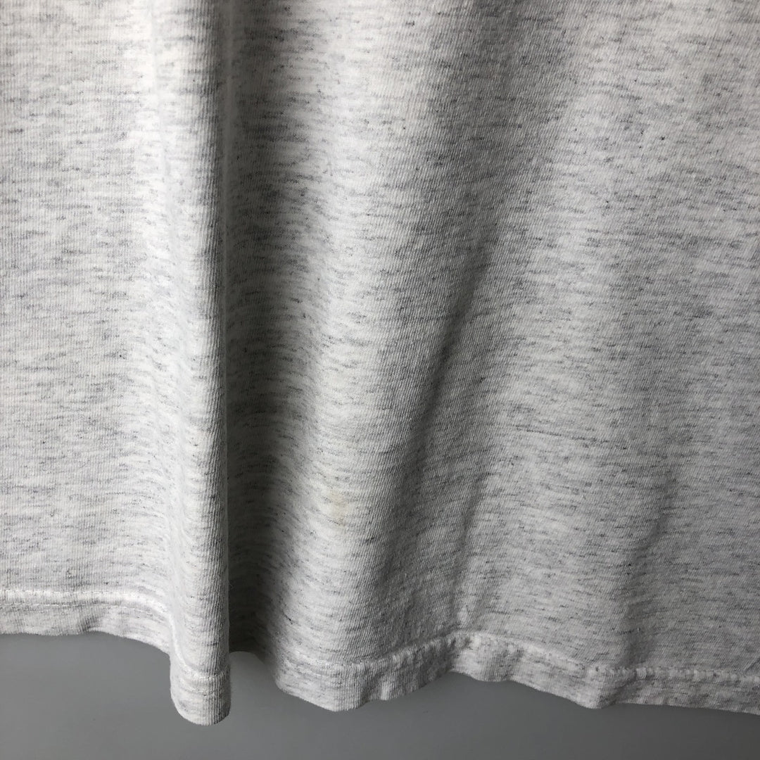 Big Size 90'S T-AMERICA BUDWEISER Advertising T-Shirt Men's XXXL Equivalent Vintage cotton gray type Vintage Second Hand