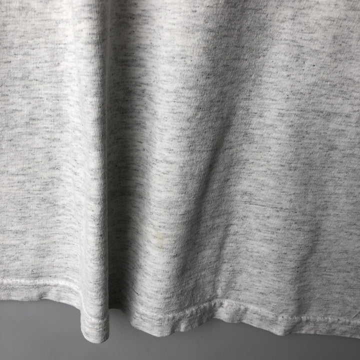 Big Size 90'S T-AMERICA BUDWEISER Advertising T-Shirt Men's XXXL Equivalent Vintage cotton gray type Vintage Second Hand