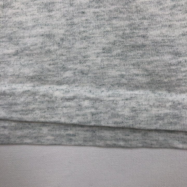 2000'S Fruit of the Loom print T-shirt, men's size L cotton gray type Vintage Second Hand
