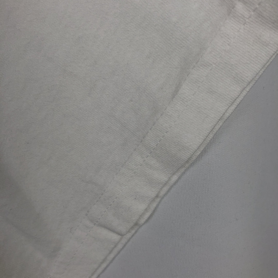 90'S ONEITA Printed T-shirt, Men's XL size, Vintage cotton white type Vintage Second Hand