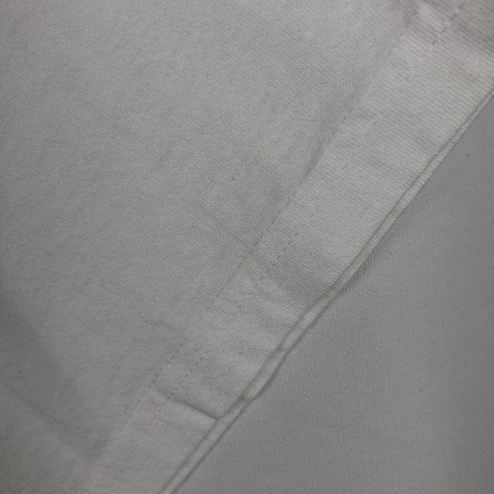 90'S ONEITA Printed T-shirt, Men's XL size, Vintage cotton white type Vintage Second Hand