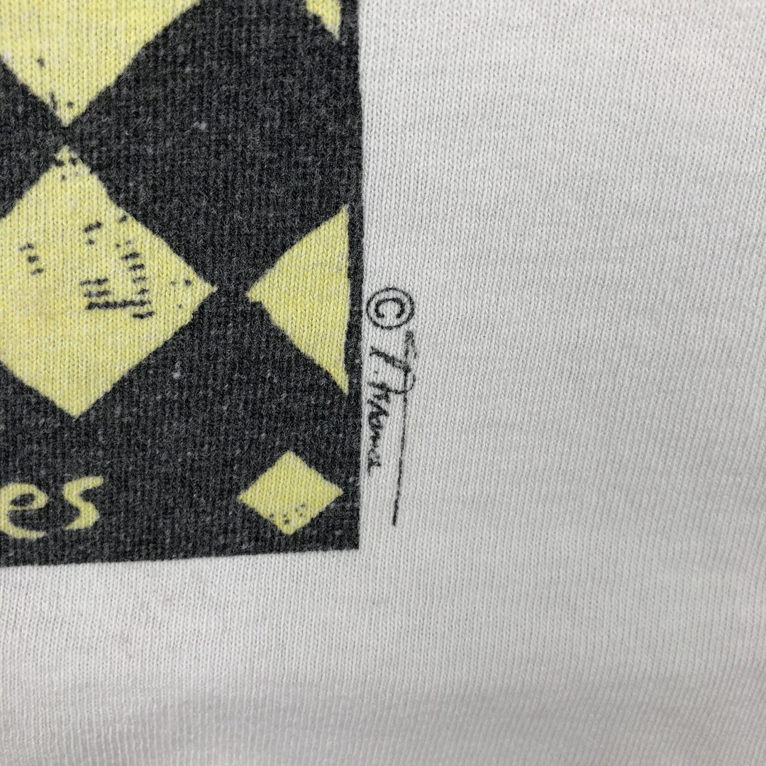 Anvil Printed T-shirt, Men's XL size cotton white type Vintage Second Hand