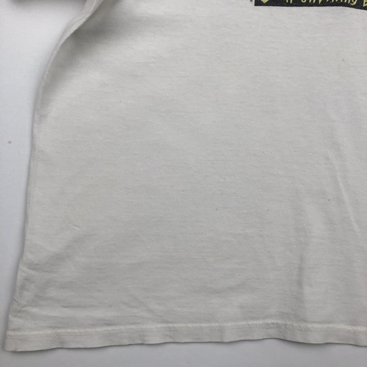 Anvil Printed T-shirt, Men's XL size cotton white type Vintage Second Hand