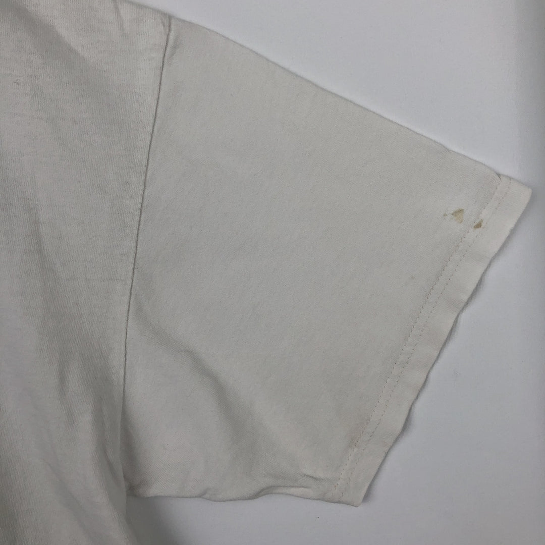 Anvil Printed T-shirt, Men's XL size cotton white type Vintage Second Hand
