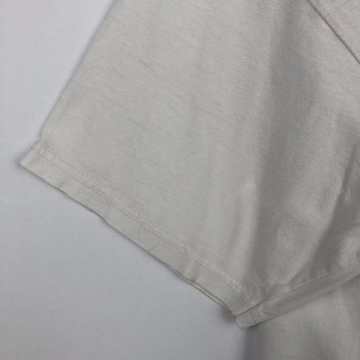 Anvil Printed T-shirt, Men's XL size cotton white type Vintage Second Hand