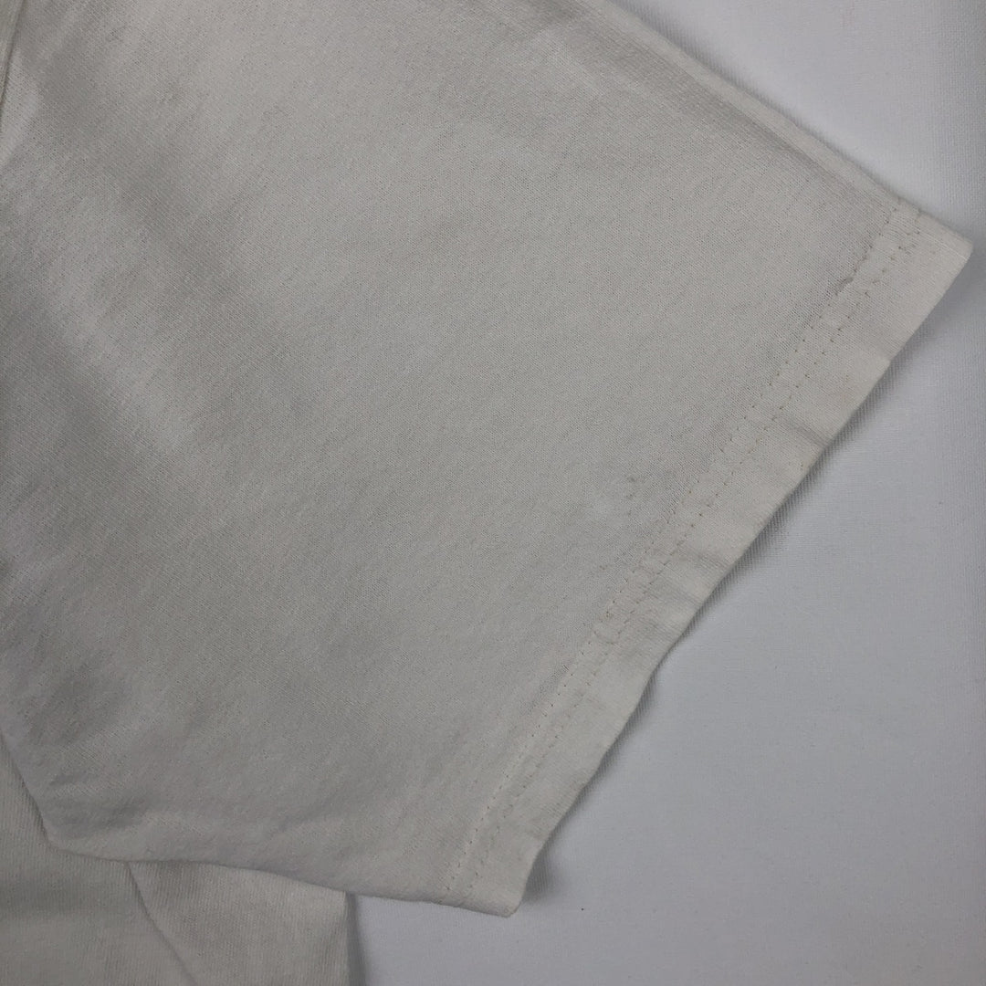 Anvil Printed T-shirt, Men's XL size cotton white type Vintage Second Hand