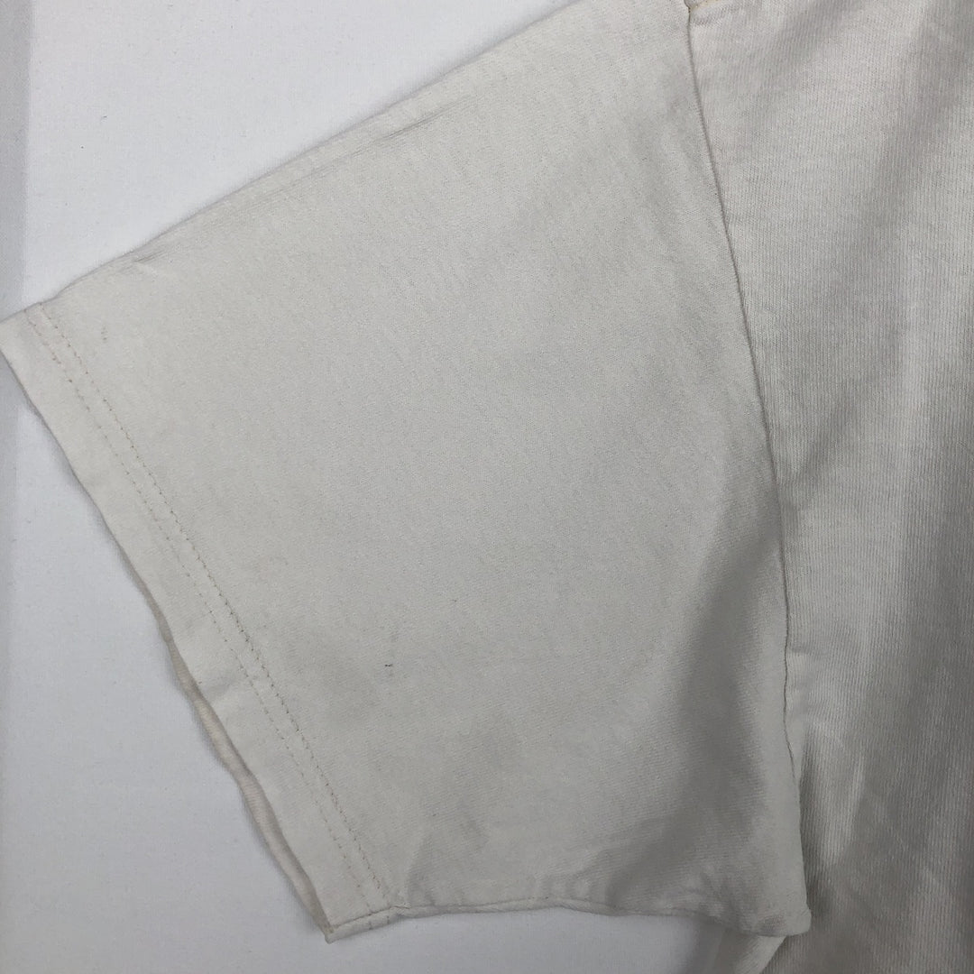 Anvil Printed T-shirt, Men's XL size cotton white type Vintage Second Hand