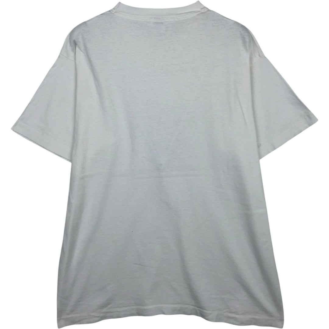 Vintage 90'S Fruit of the Loom photo T-shirt, Made in USA, Men's XL cotton white type Vintage Second Hand